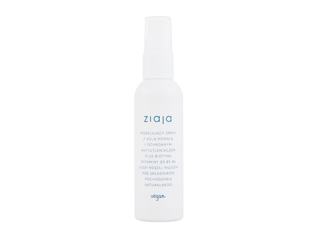 Ziaja - Limited Summer Modeling Sea Salt Hair Spray - For Women, 90 ml