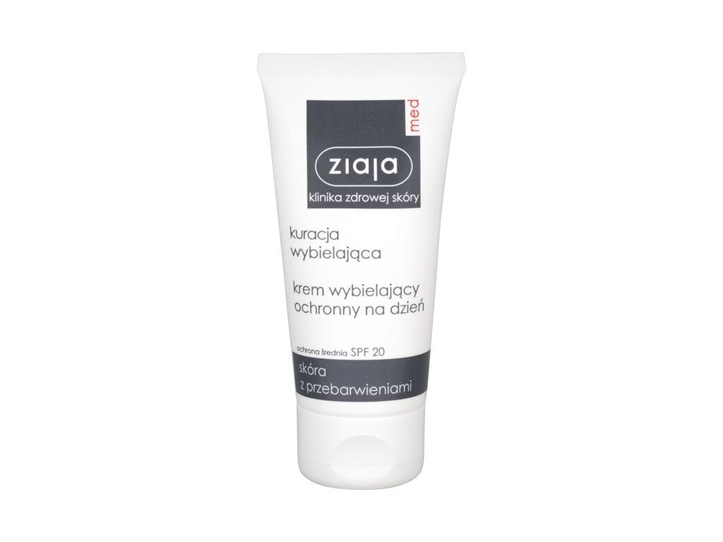 Ziaja Med - Whitening Protective Day Cream SPF20 - For Women, 50 ml